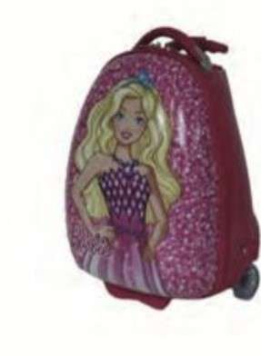 BARBIE 2-WHEEL TROLLEY