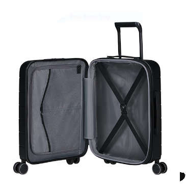 American tourister Novastream Spinner 55cm Black + Laptop compartment