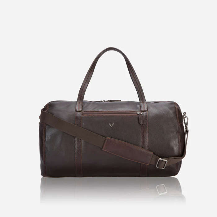 MILITARY STYLE DUFFEL, BROWN