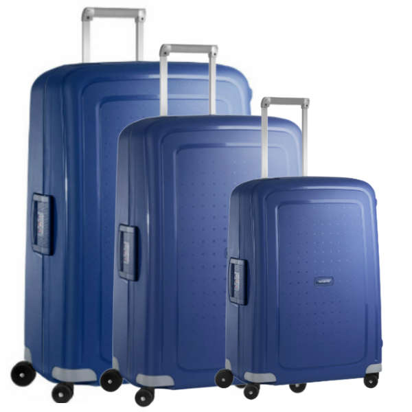Samsonite SCure Set of 3 Dark Blue