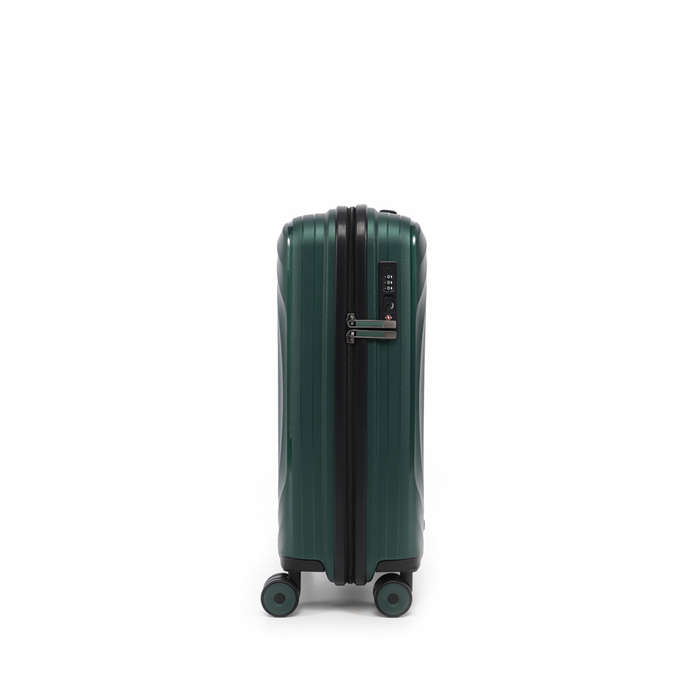 TRAVELITE TWIRL 54CM CABIN TROLLEY CASE-GREEN