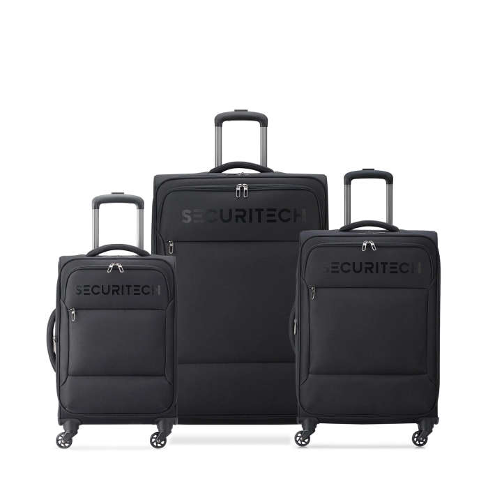 DELSEY SECURITECH  VANGUARD 3-Piece Set-BLACK