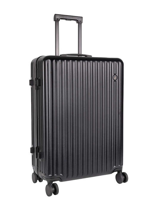 Polo Knox Medium 4 Wheel Trolley Case-BLACK