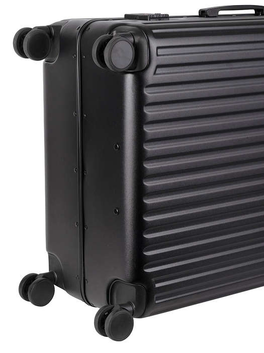 Polo Knox Medium 4 Wheel Trolley Case-BLACK