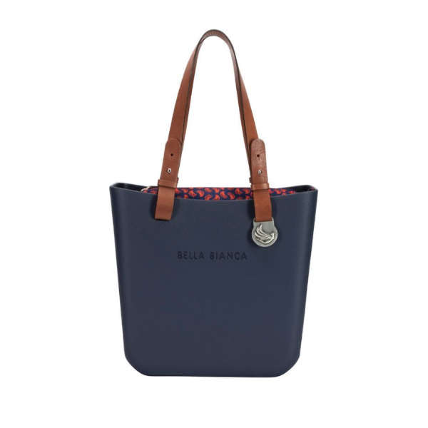 Bella Bianca Ladies Shopper - Amber Range - Navy Blue