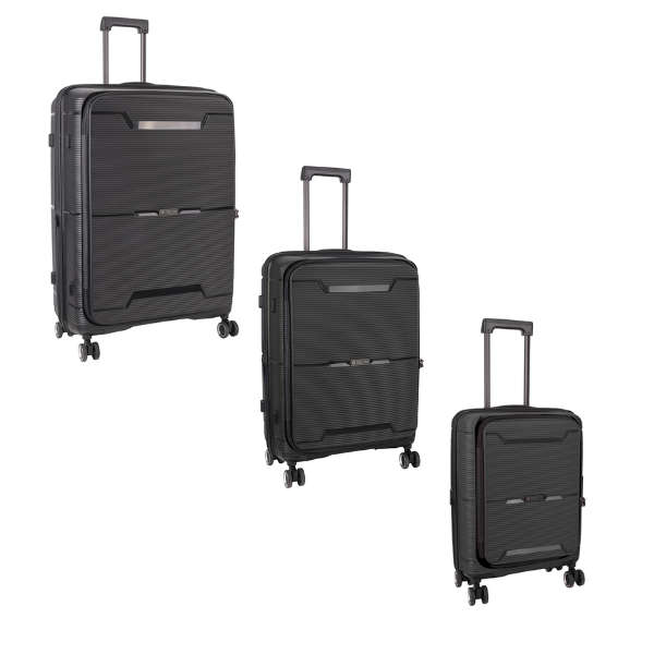 Cellini IPAK 3 Piece Luggage Set - Available in 3 colours
