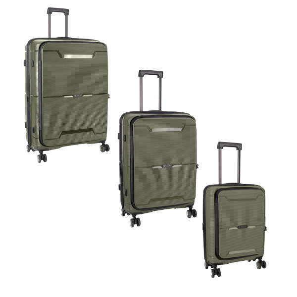 Cellini IPAK 3 Piece Luggage Set - Available in 3 colours