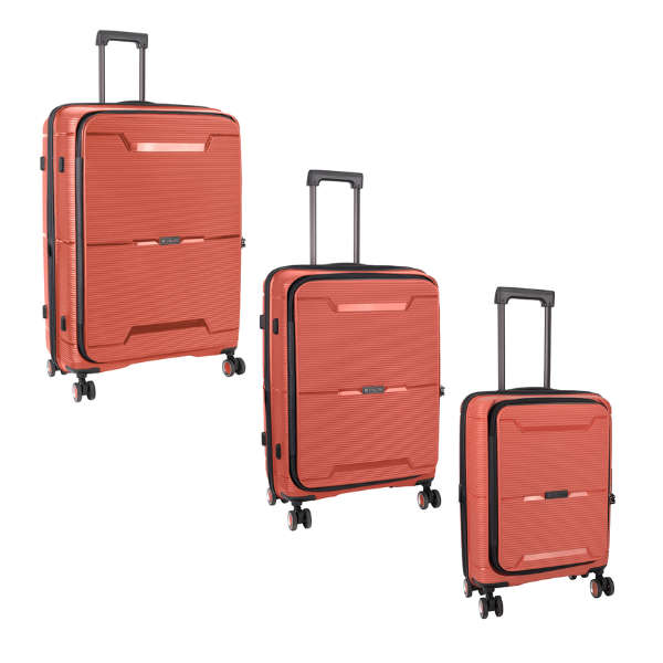 Cellini IPAK 3 Piece Luggage Set - Available in 3 colours