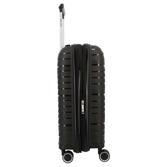 Pierre Cardin Montpellier Hard Case Large Trolley Luggage Black