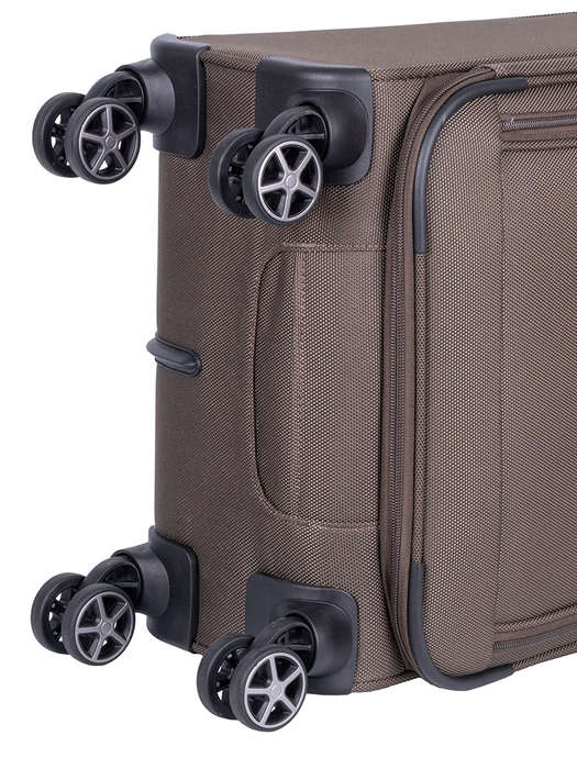 Cellini Megapak Carry On 4-Wheel Trolley Case - Available in 3 colors