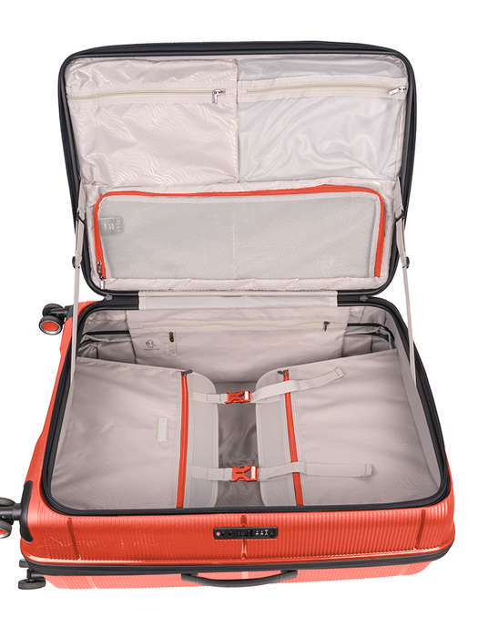 Cellini Ipak Large 4 Wheel Trolley Case Available in 3 colours