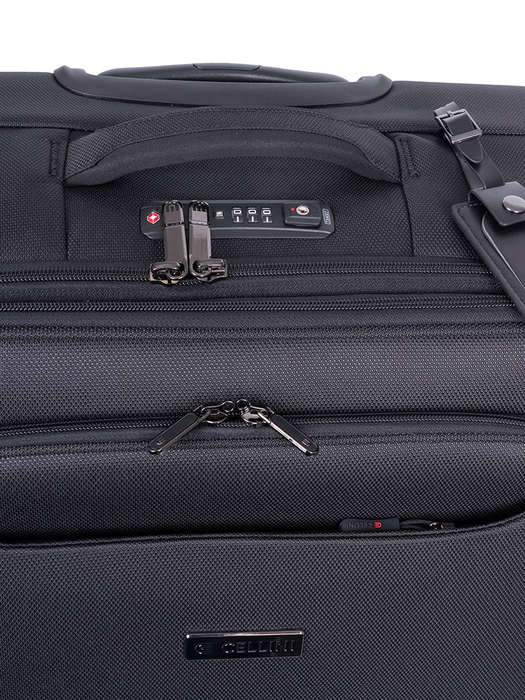 Cellini Megapak Medium 4-Wheel Trolley Case - Available in 3 Colors