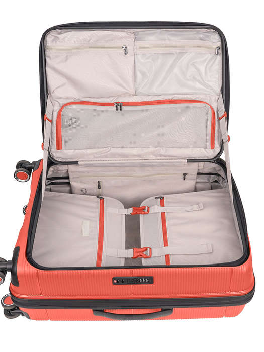 Cellini Ipak Medium 4 Wheel Trolley Case Available in 3 Colors