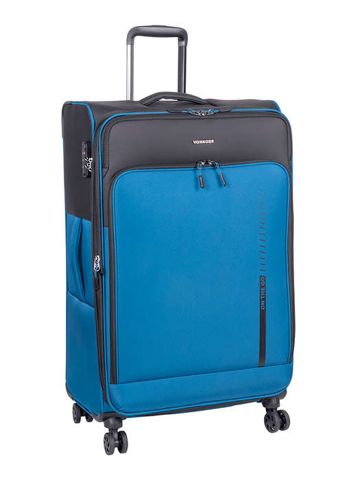 Voyager On The Go Large 4 Wheel Trolley Case - Available in 3 Colours