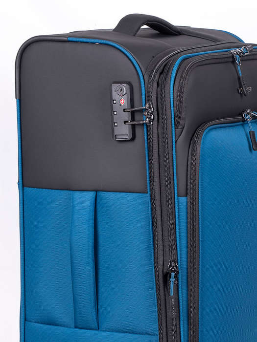 Voyager On The Go Medium 4 Wheel Trolley Case - Available in 3 Colours