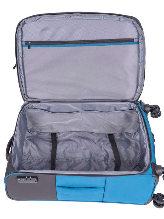 Voyager On The Go Medium 4 Wheel Trolley Case - Available in 3 Colours