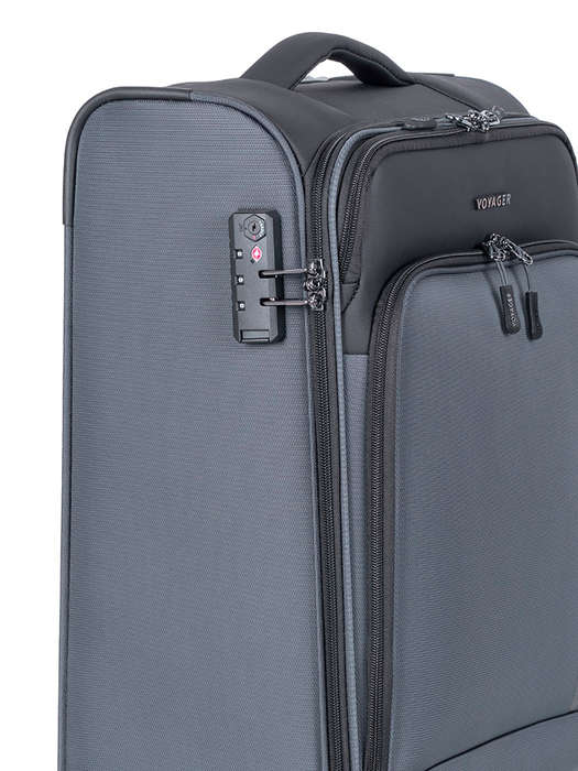 Voyager On The Go 4 Wheel Carry On Trolley - Avalaible in 3 Colours