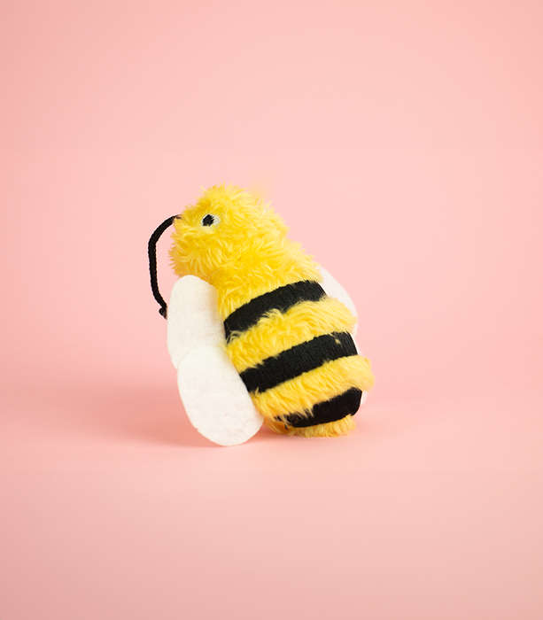 Bee Plush Catnip Toy  Cat Toy | Zugo | Interactive Catnip Bee Plush Toy for Playful Cats