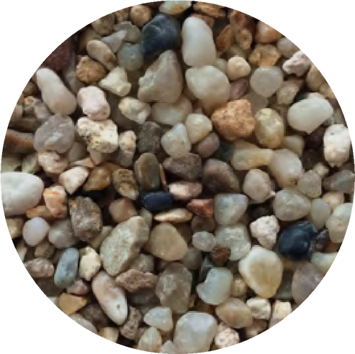 Riverbed Mix Fish Tank Substrate Stones  4-6mm Natural Gravel  2kg Bag | Oceanmax | Versati...