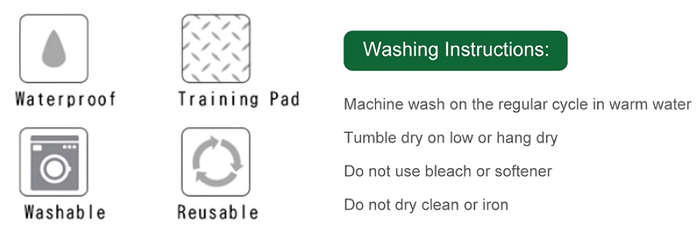 Reusable and Washable Puppy Training Pads  60 x 45 cm  2 Pads Per Bag | My Turf | Eco-Frien...
