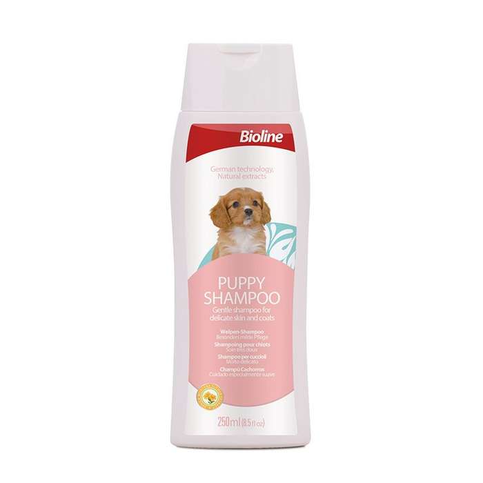 Bioline Gentle Puppy Shampoo  250ML | Bioline | pH-Balanced, Mild Formula for Sensitive Young ...