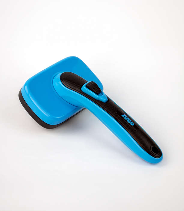 Slick Cat Brush Self Cleaning  Large | Self-Cleaning Grooming for Large Cats