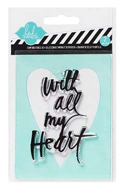My Heart Stamp &amp; Stencil Set