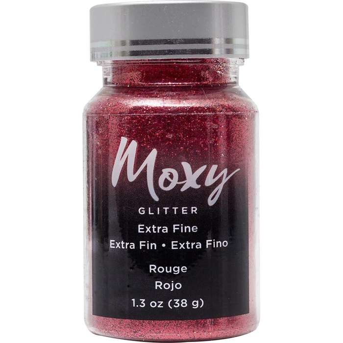 Moxy Extra Fine Glitter 1.5oz Rouge