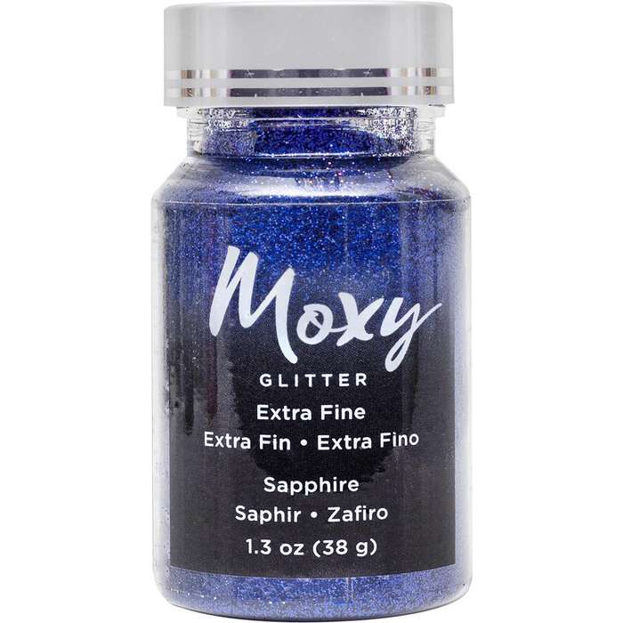 Moxy Extra Fine Glitter 1.5oz Sapphire