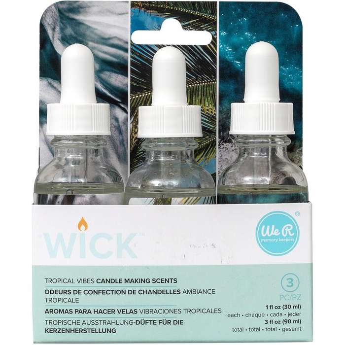 We R Wick Candle Scent 30ml 3/Pkg Tropical Vibes