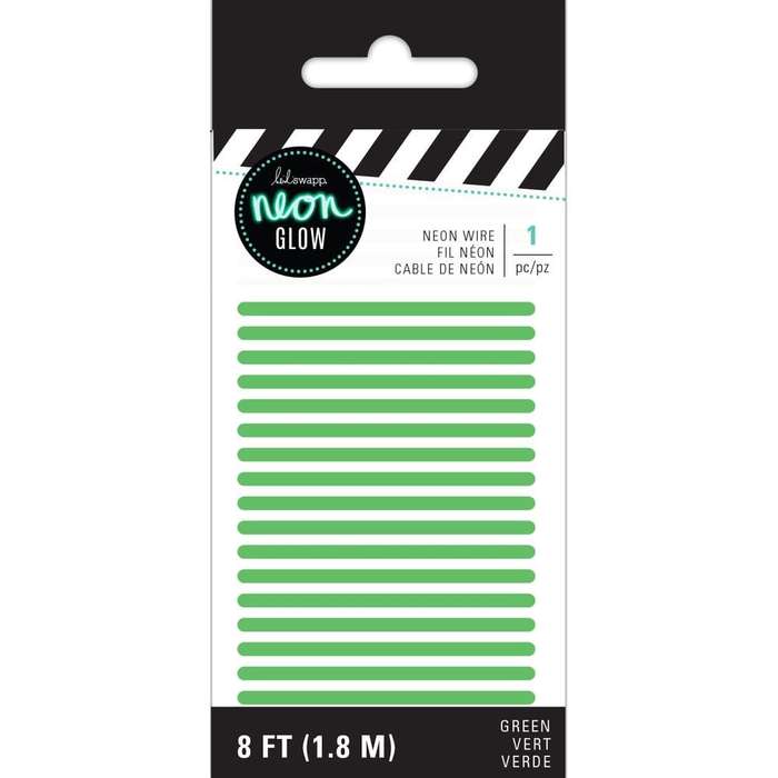 Heidi Swapp Neon Glow Wire 8' Green