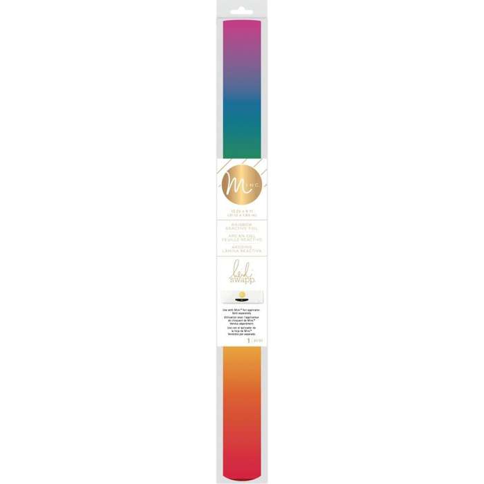 Heidi Swapp Minc Reactive Foil 12.25" Rainbow 6' Roll