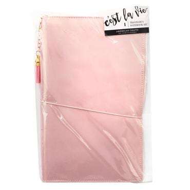 C'est La Vie Traveler's Notebook Rose Shimmer