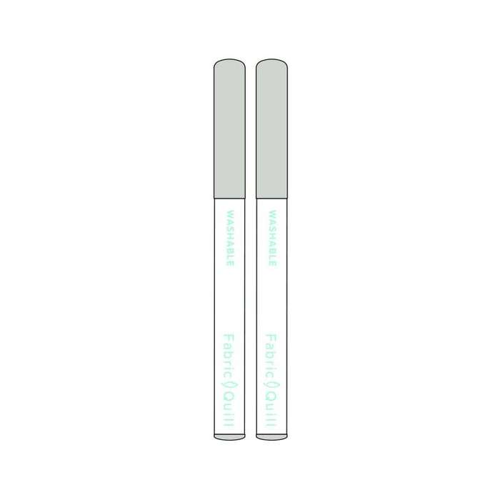 QUILL  FABRIC QUILL  WASHABLE PENS (2 PIECE)