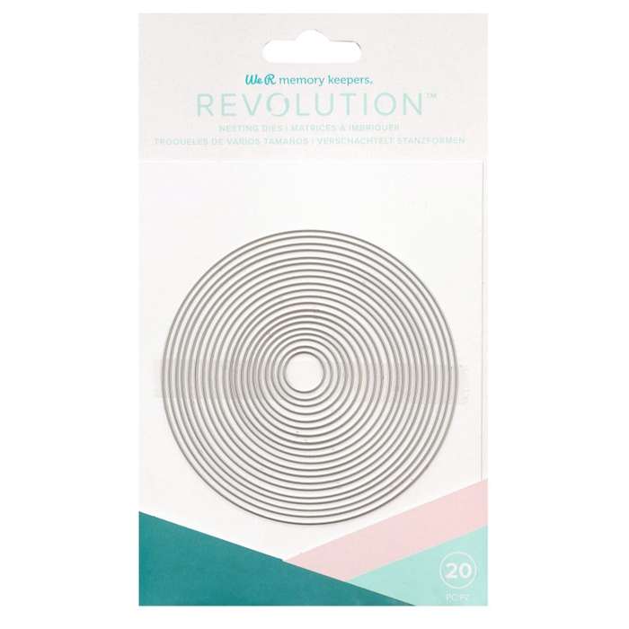 DIES WR REVOLUTION NESTED DIES CIRCLE 20PIECE