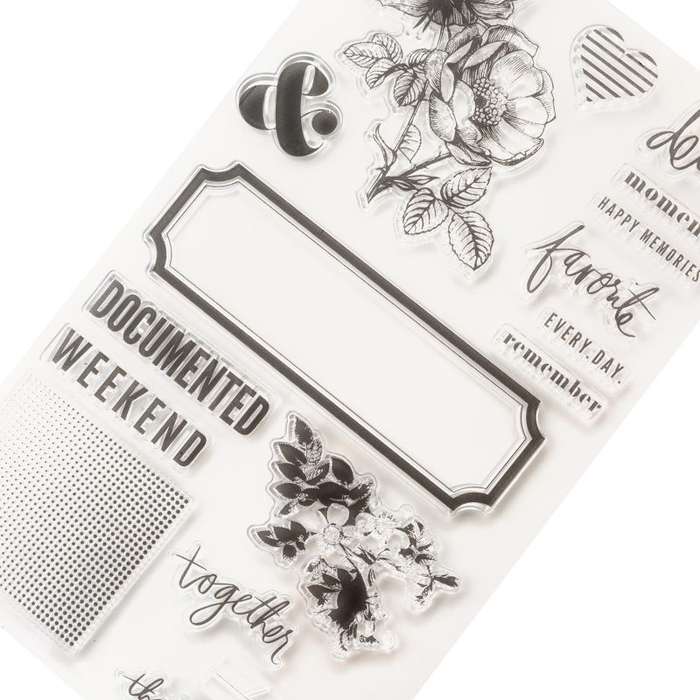 Heidi Swapp Minc Emerson Lane Clear Stamp Set
