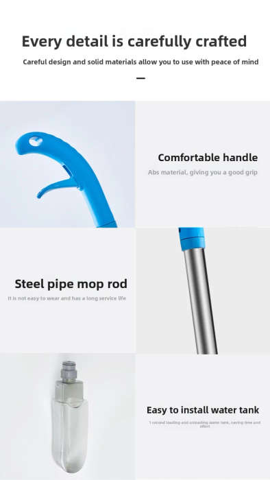 Water Spray Cleaning Mop