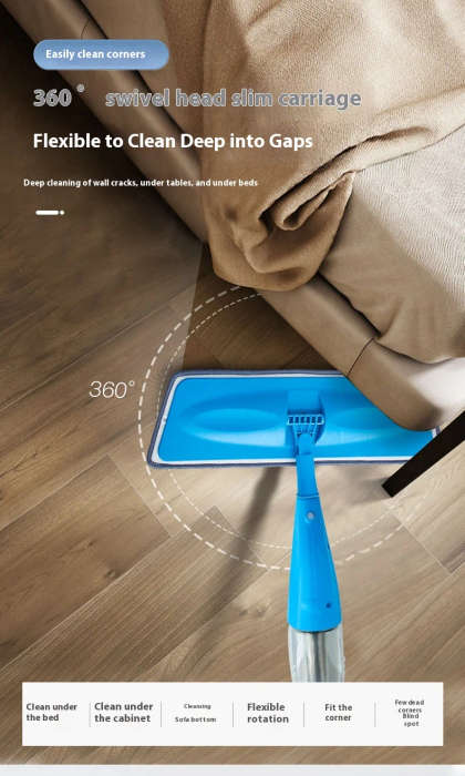 Water Spray Cleaning Mop