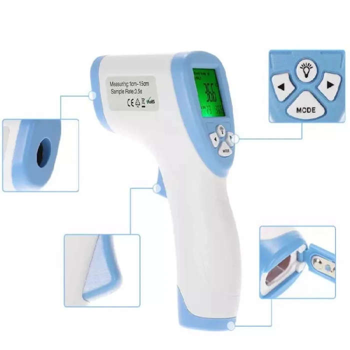 Wholesale Prices Medical Non Contact Digital Forehead Infrared Thermometer