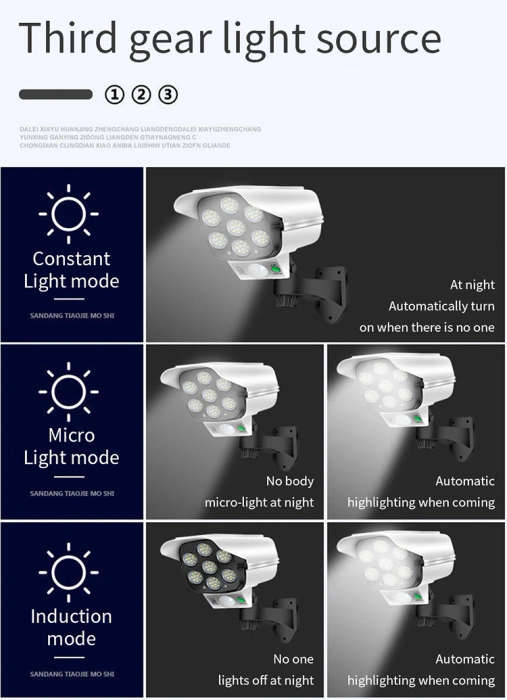 Solar sensor light