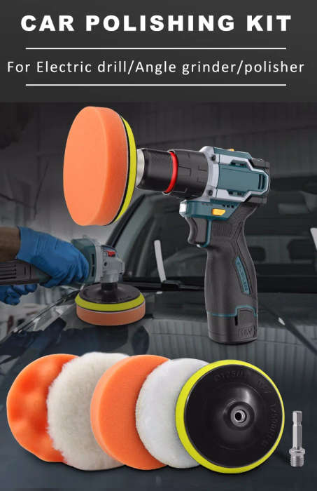 11 Pcs Car Foam Polishing Pads