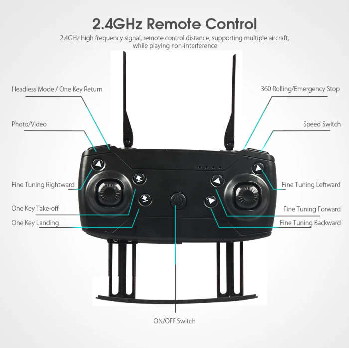 Mini Camera Quadcopter Set WIFI Photography Drone
