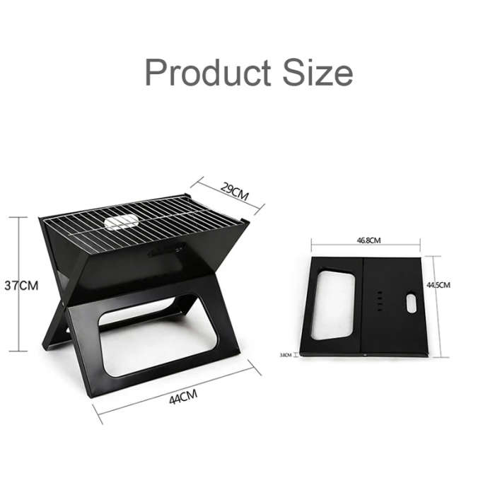 X-type Foldable Portable Grill BBQ Charcoal Grill