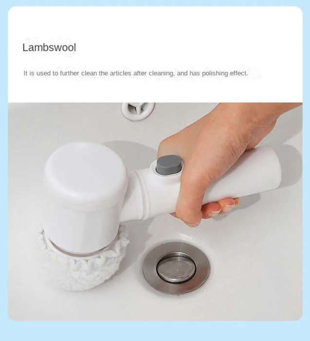 5 in 1 Electric Magic Brush