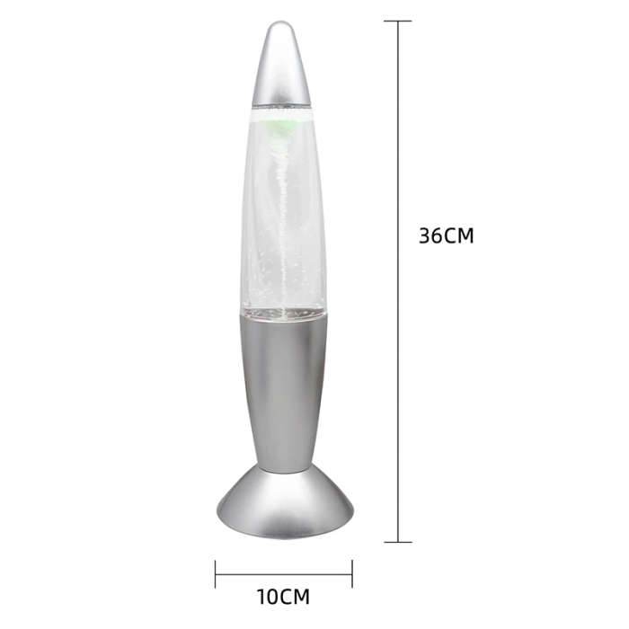 36cm Tornado Glitter Led Lamp