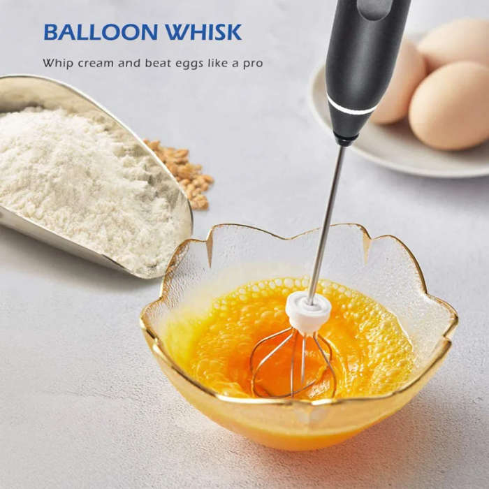 USB Rechargeable Milk Frother