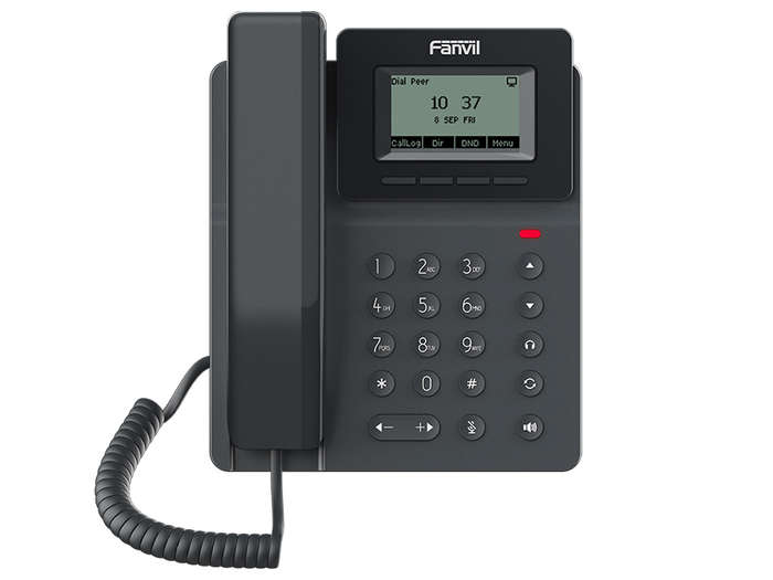 Fanvil 2Sip Fast Ethernet Entry Level Poe Voip Phone V50P