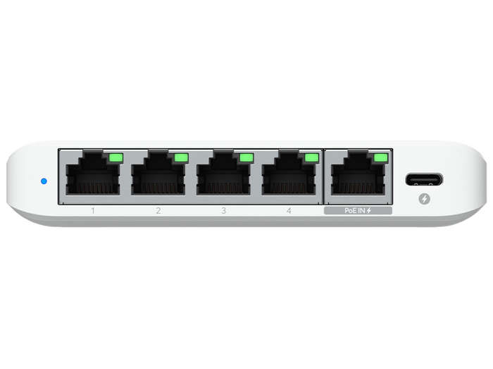 Ubiquiti Unifi Flex Mini 2.5Gbps 5 Port Switch With Poe Input Usw-Flex-2.5G-5-Eu