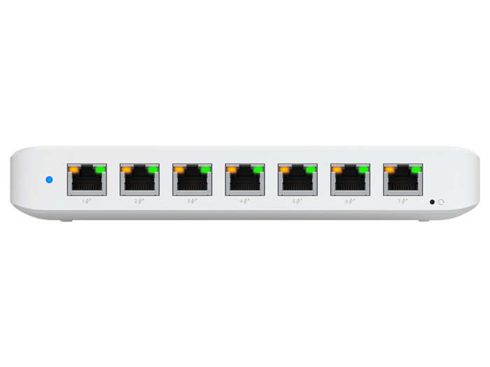 Ubiquiti Unifi Switch Ultra 8 Port Gigabit 1Poe Input 7 Poe Out 202W Usw-Ultra-210W