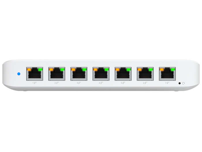 Ubiquiti Unifi Switch Ultra 8 Port Gigabit 1Poe Input 7 Poe Out 52W Usw-Ultra-60W